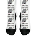 Every Day Is Trash Day Opossum Socks