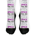 This Ace Needs Their Space Socks