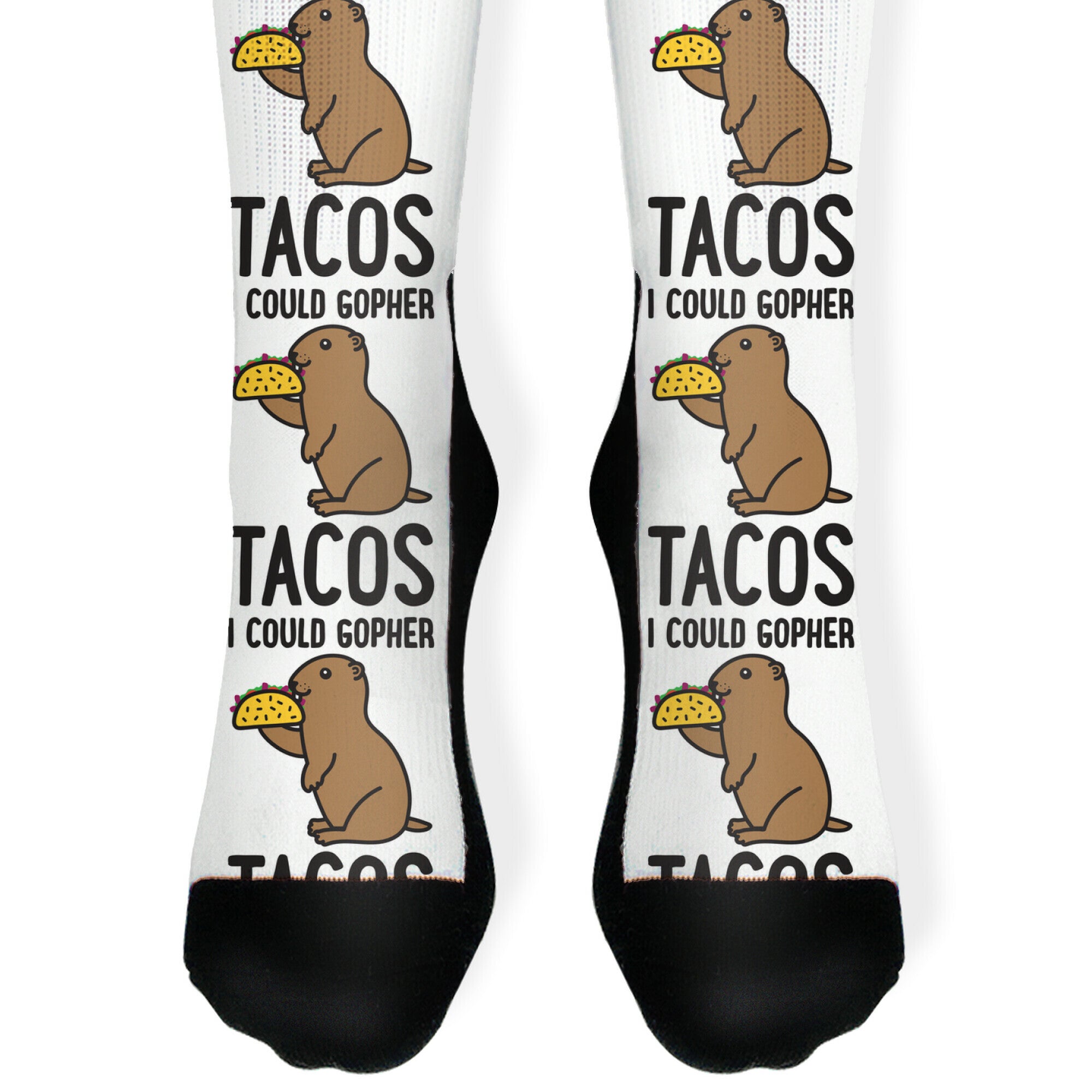 I Could Gopher Tacos Socks