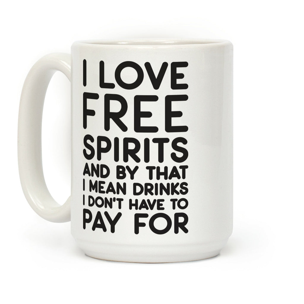I Love Free Spirits Coffee Mug