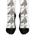 Life Is Trash Raccoon Socks