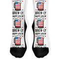 Happy 4th of Brew-ly Socks