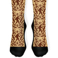 Sasquatch Sighting Pattern Socks