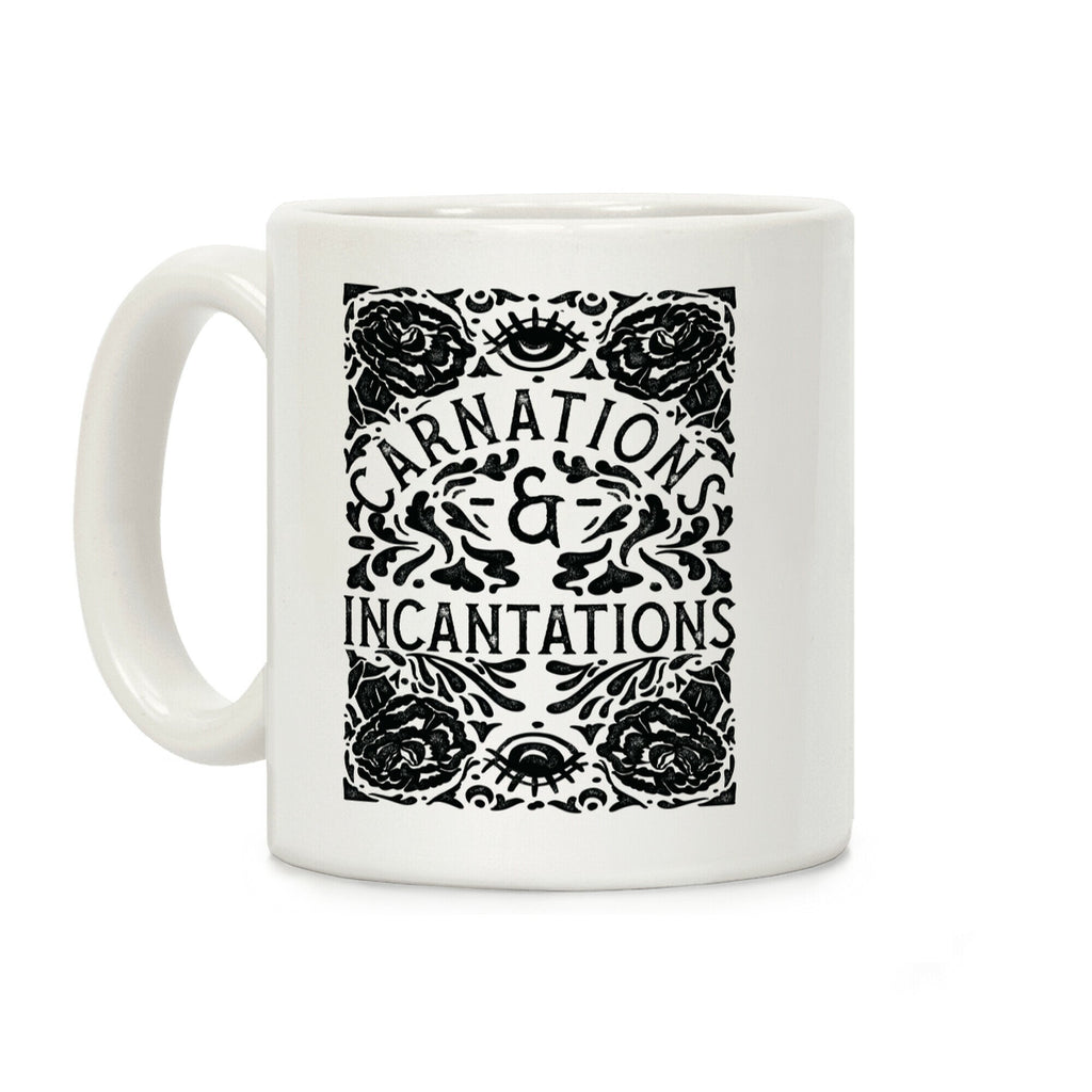 Carnations and Incantations Coffee Mug