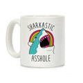 Sharkastic Asshole Coffee Mug
