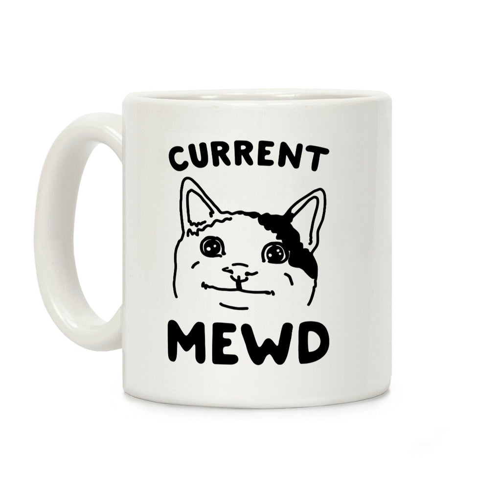 Current Mewd Parody Coffee Mug