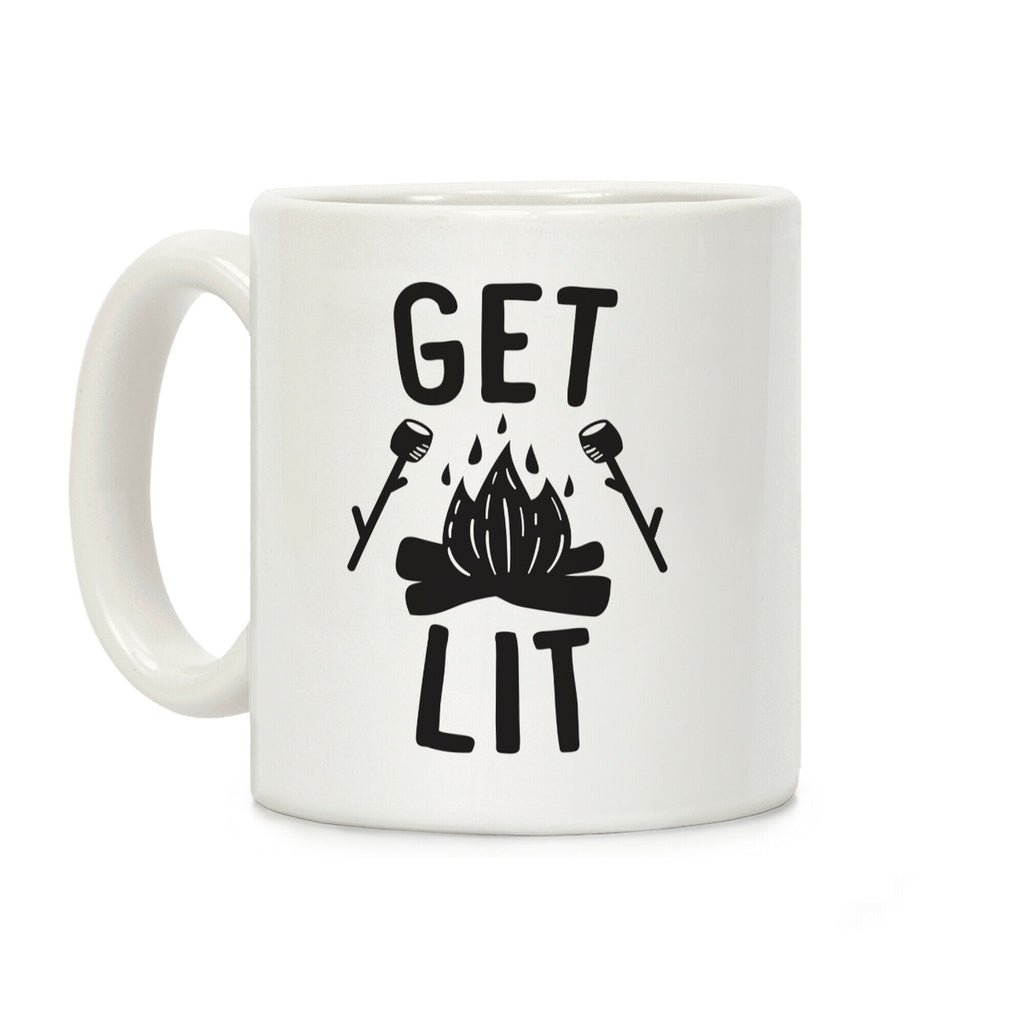 Get Lit - Campfire (CMYK) Coffee Mug