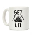 Get Lit - Campfire (CMYK) Coffee Mug