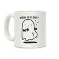 Working On My Boooty Ghost Coffee Mug