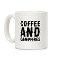 Coffee And Campfires Coffee Mug