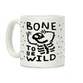 Bone To Be Wild Skeleton Coffee Mug