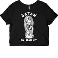 Satan is Daddy Graphic Baby Tee