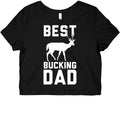 Best Bucking Dad Graphic Baby Tee