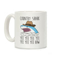 Country Shark Yee Haw Coffee Mug
