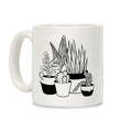 Houseplant Illustration Coffee Mug