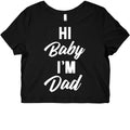 Hi Baby I'm Dad Graphic Baby Tee