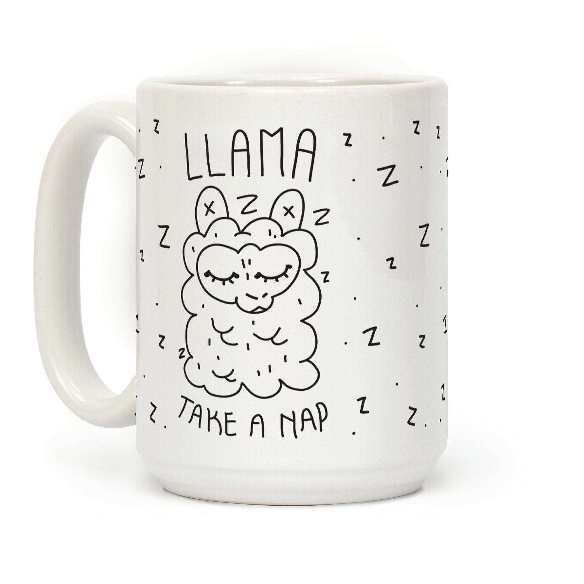 Llama Take a Nap Coffee Mug