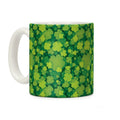 Clover Patch Pattern Coffee Mug
