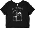 Goth Daddy Grim Reaper Graphic Baby Tee