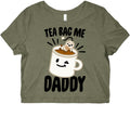 Tea Bag Me Daddy Graphic Baby Tee