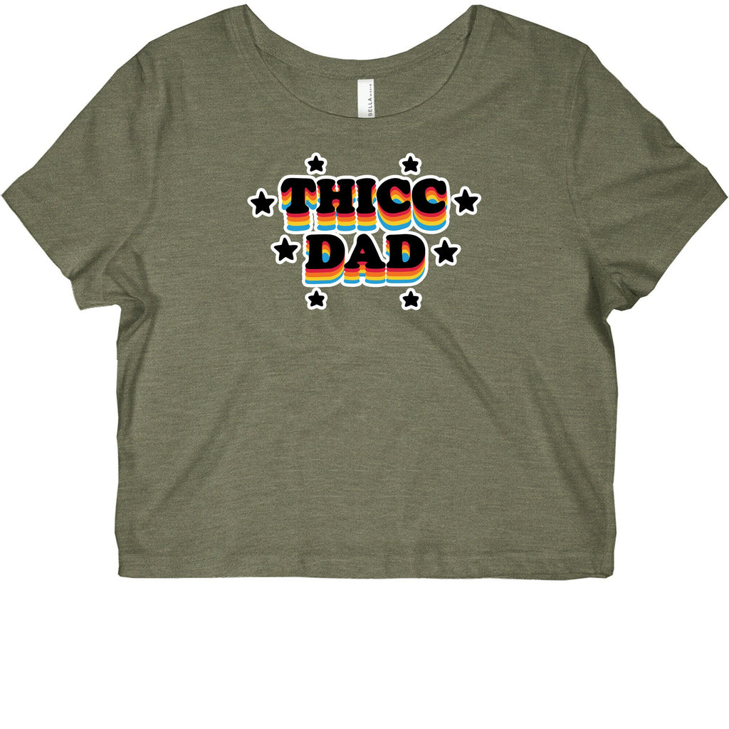 Thicc Dad Graphic Baby Tee