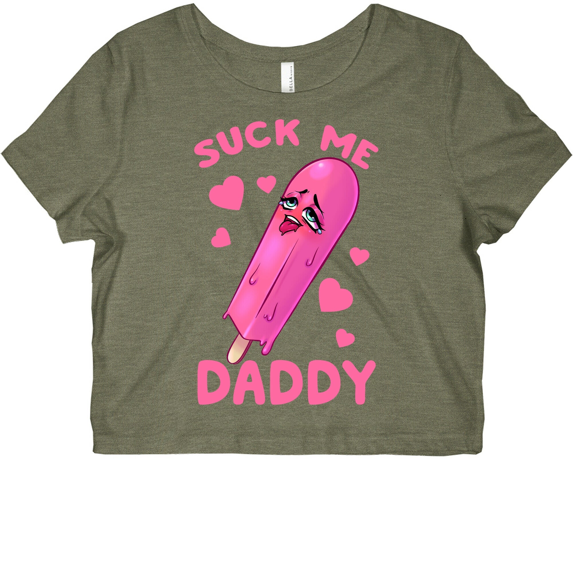 Suck Me Daddy Graphic Baby Tee