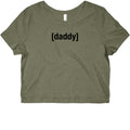 [Daddy] Shirt (black) Graphic Baby Tee