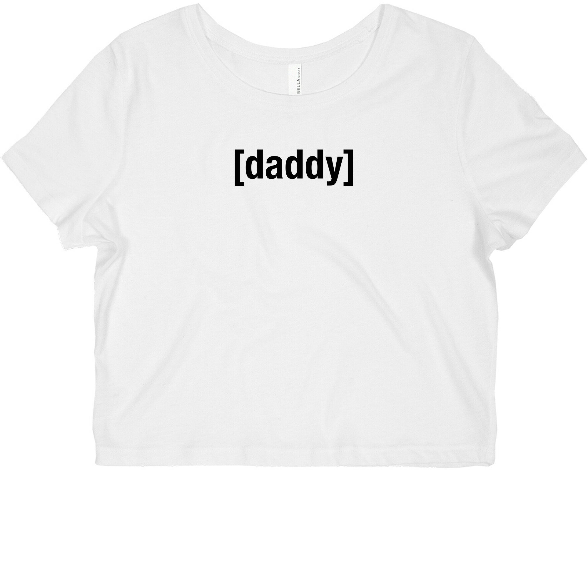 [Daddy] Shirt (black) Graphic Baby Tee