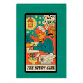 The Study Girl Tarot Card Garden Flag