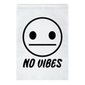No Vibes Garden Flag