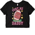 Punt Me Daddy Graphic Baby Tee