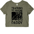 Training To Become A Big Daddy Graphic Baby Tee