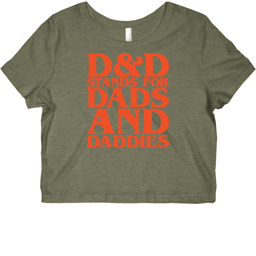 D & D Stands For Dads and Daddies Parody Graphic Baby Tee