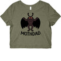 Mothdad Mothman Dad Graphic Baby Tee