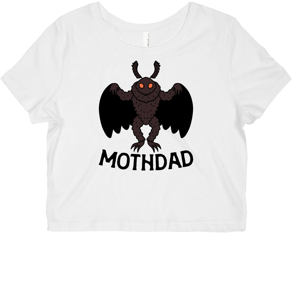 Mothdad Mothman Dad Graphic Baby Tee