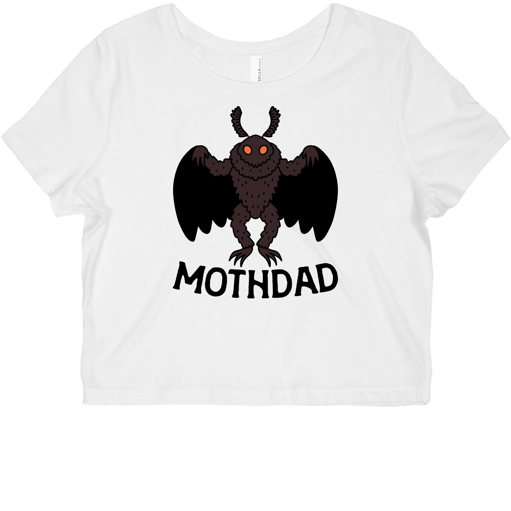 Mothdad Mothman Dad Graphic Baby Tee