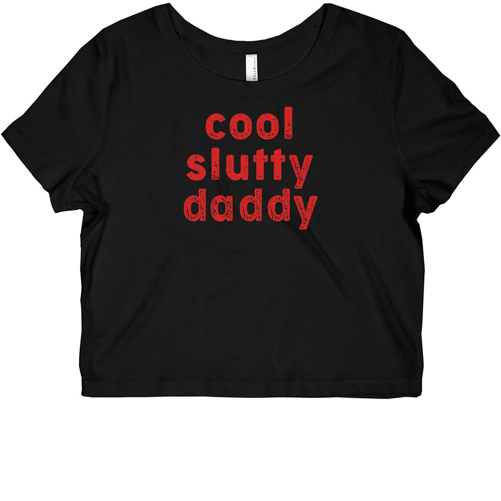 Cool Slutty Daddy Graphic Baby Tee