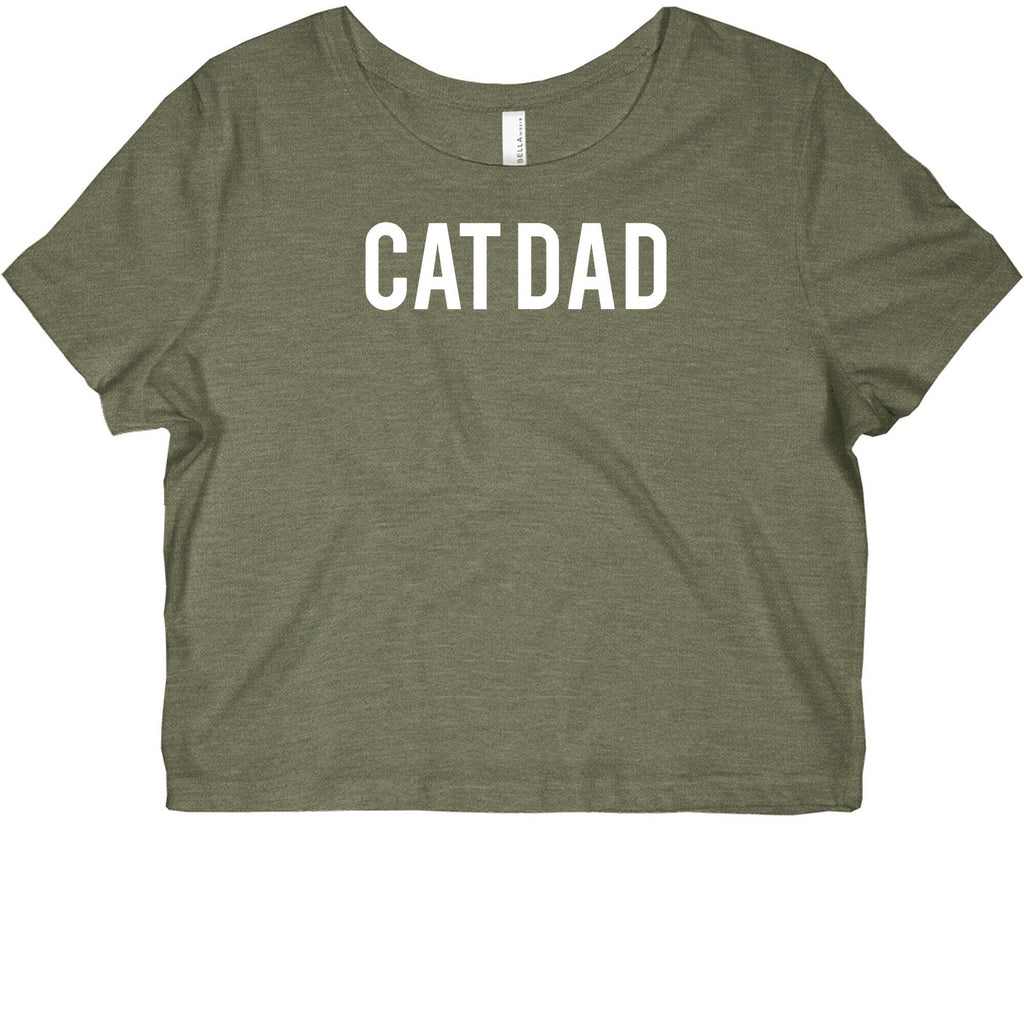Cat Dad Graphic Baby Tee