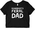 Somebody's Feral Dad Graphic Baby Tee