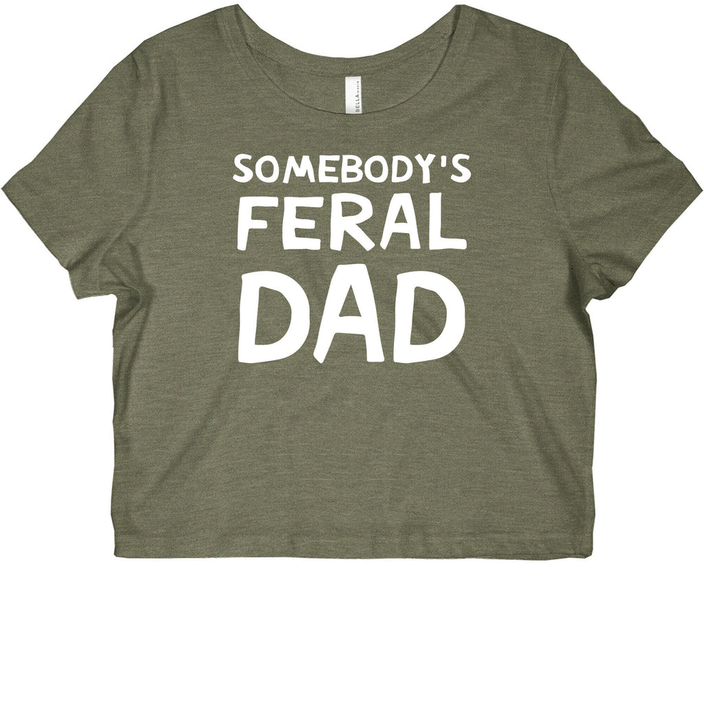 Somebody's Feral Dad Graphic Baby Tee