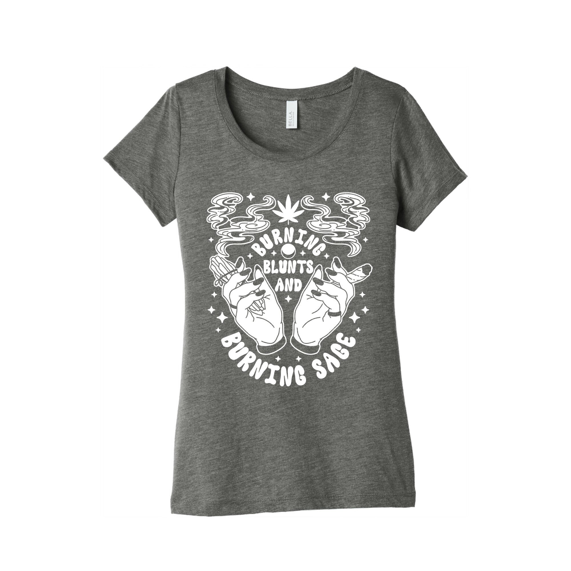 Burning Blunts and Burning Sage Women's Triblend Tee
