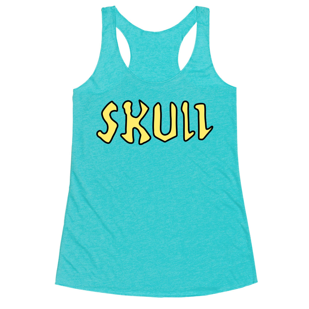 Skull  Racerback Tank
