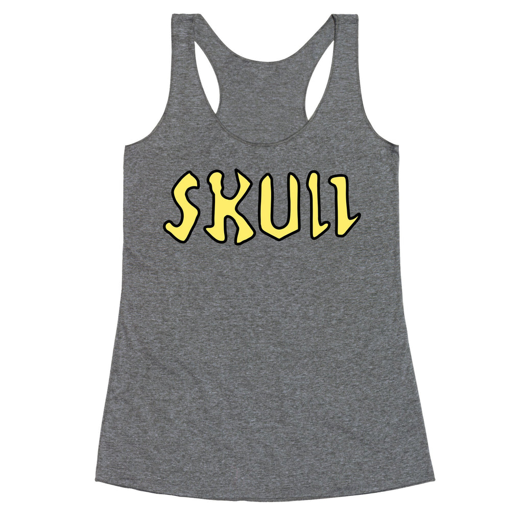Skull  Racerback Tank