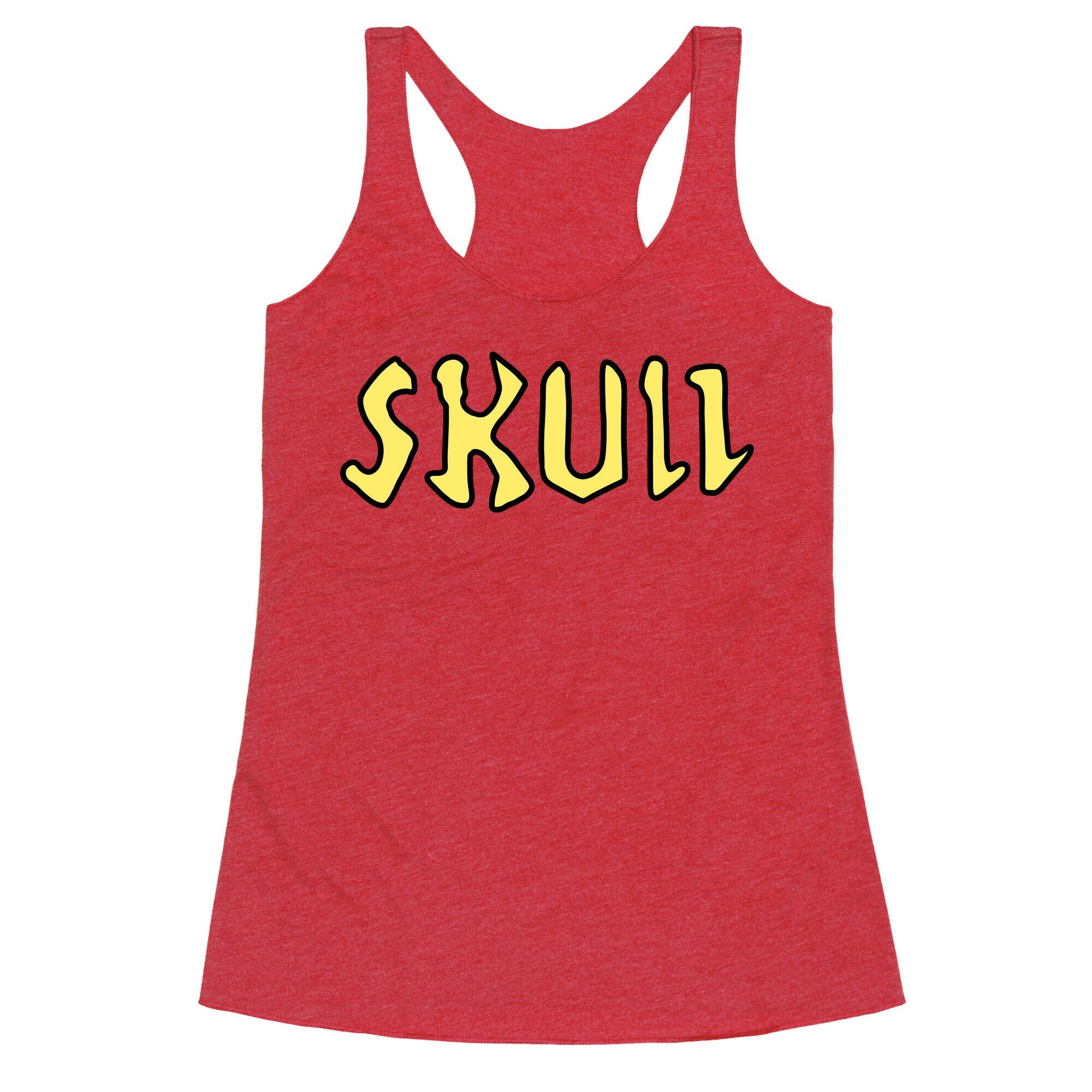 Skull  Racerback Tank