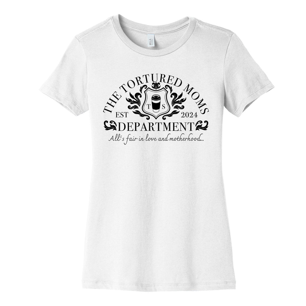 The Tortured Moms Department Womens Cotton Tee