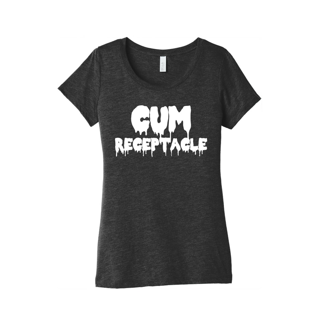 Cum Receptacle Women's Triblend Tee