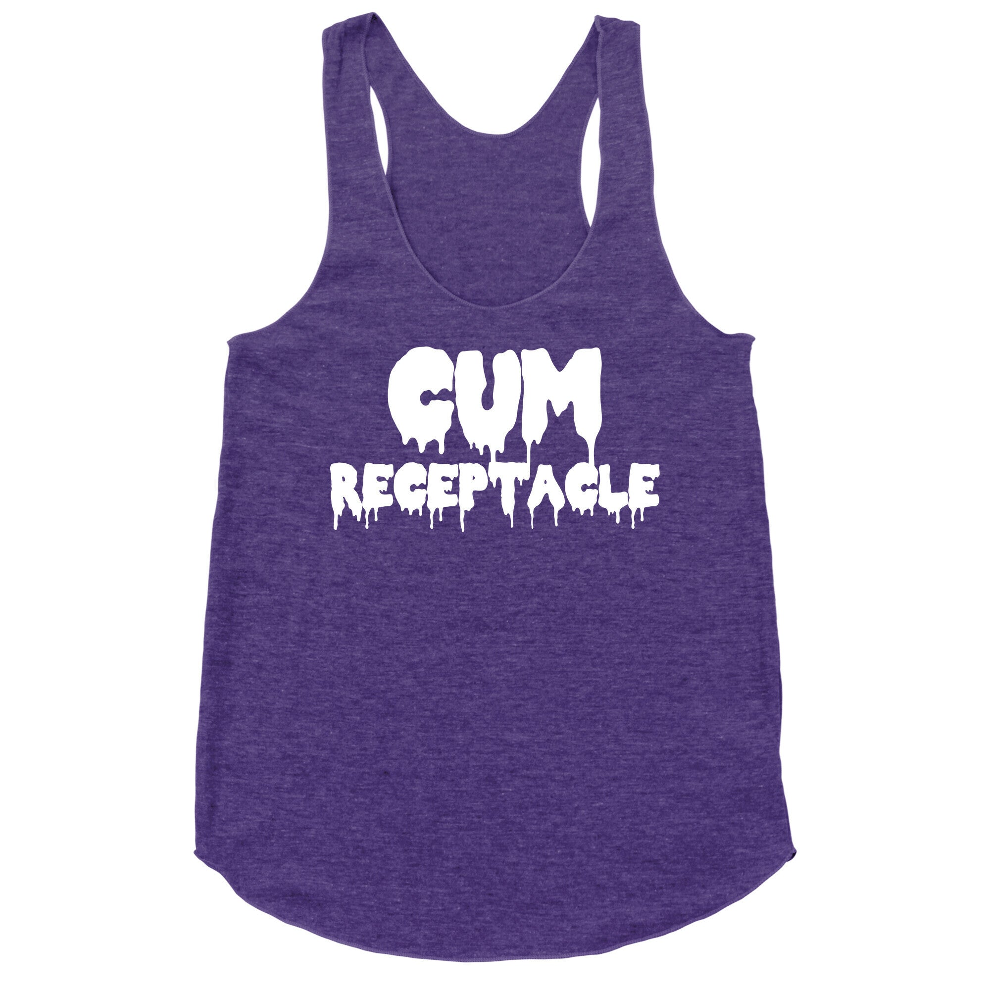 Cum Receptacle Racerback Tank