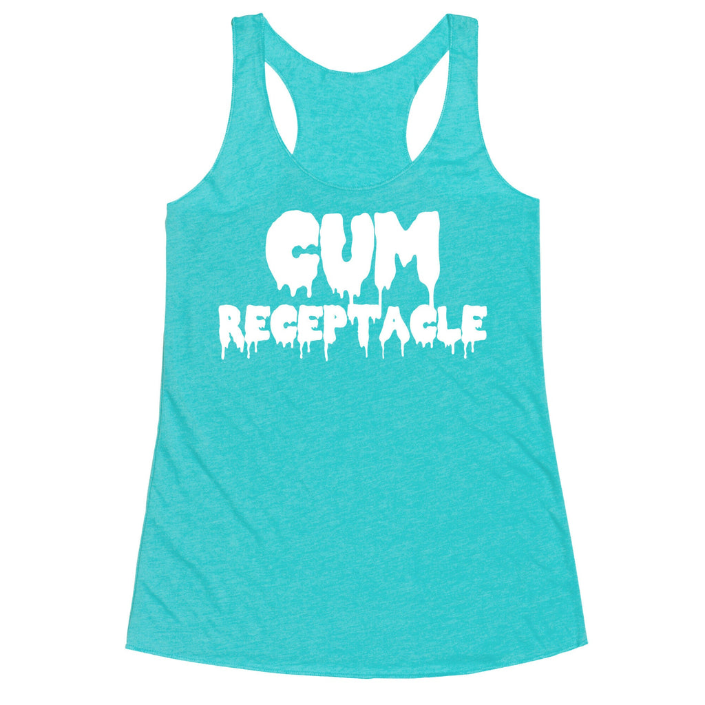 Cum Receptacle Racerback Tank