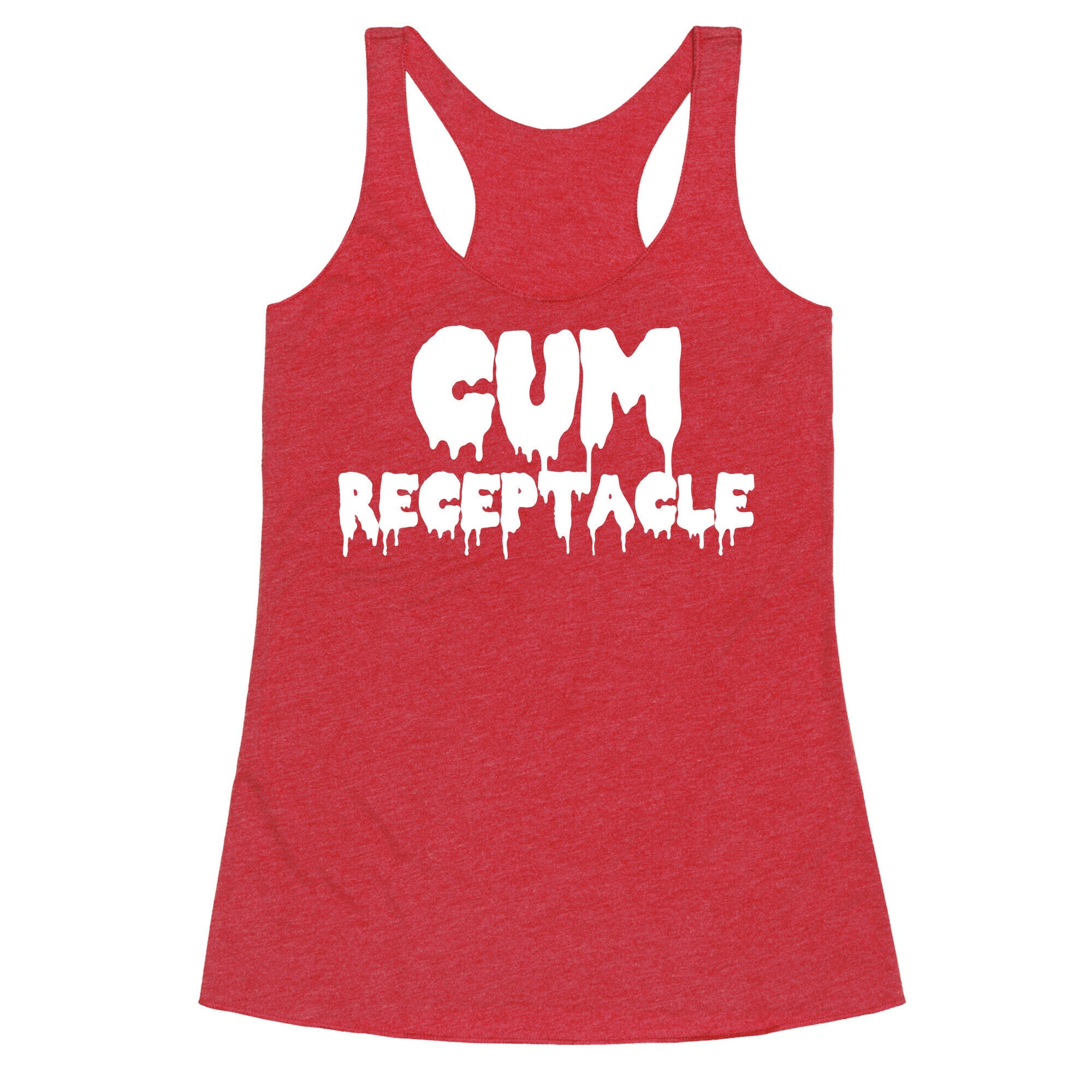 Cum Receptacle Racerback Tank