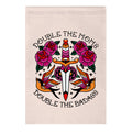 Double The Moms Double The Badass Garden Flag